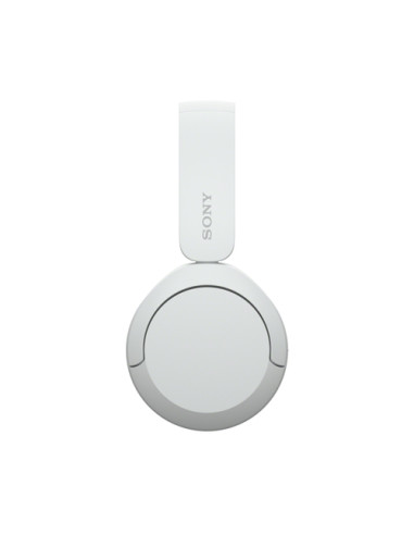 Sony Cuffie Bluetooth wireless WH-CH520 - Durata della batteria fino a 50 ore con ricarica rapida, stile on-ear - Bianco