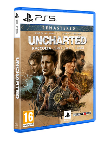 Sony Uncharted: Raccolta L'Eredità dei ladri Collezione Inglese, ITA PlayStation 5