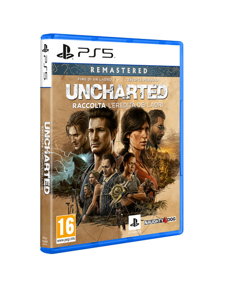 Sony Uncharted: Raccolta L'Eredità dei ladri Collezione Inglese, ITA PlayStation 5