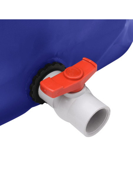 Serbatoio Acqua con Rubinetto Pieghevole 670 L in PVC