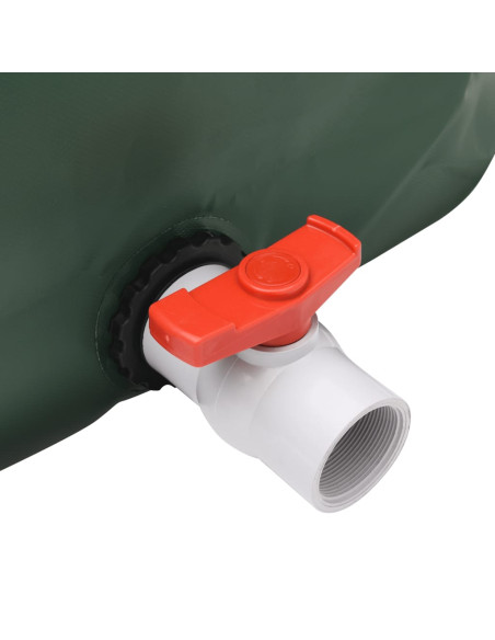 Serbatoio Acqua con Rubinetto Pieghevole 360 L in PVC