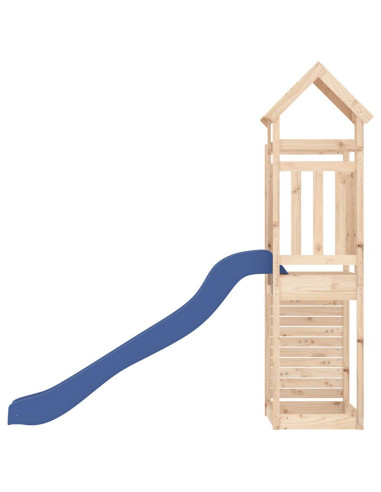 Set da Gioco da Esterno in Legno Massello di Pino