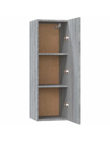 Set di Mobili Porta TV 5 pz Grigio Sonoma in Legno Multistrato