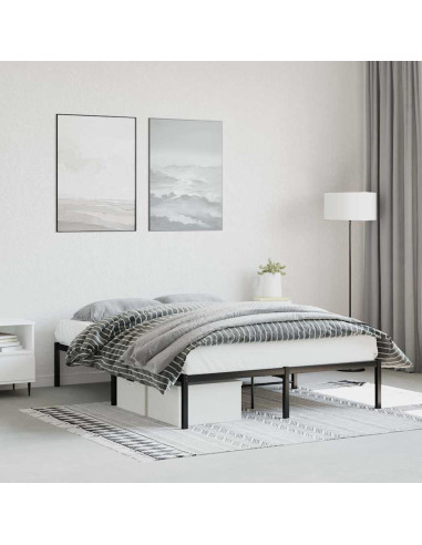 Giroletto in Metallo Nero 135x190 cm