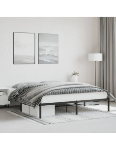 Giroletto in Metallo Nero 183x213 cm