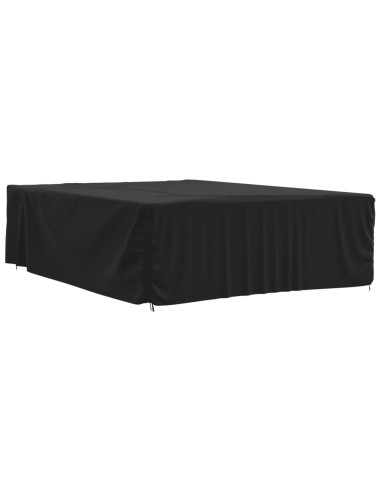 Copertura per Mobili da Giardino Nera 350x260x90 cm 420D Oxford