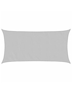 Vela Parasole Grigio Chiaro 3,5x2 m 100% Poliestere Oxford 2
