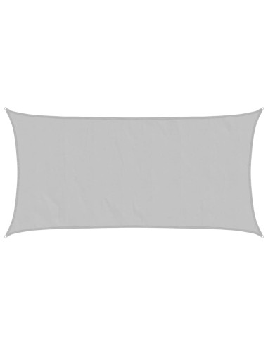 Vela Parasole Grigio Chiaro 5x2,5 m 100% Poliestere Oxford