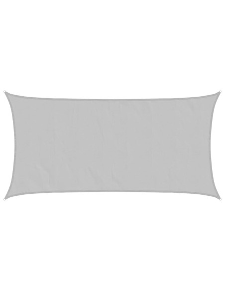 Vela Parasole Grigio Chiaro 5x2,5 m 100% Poliestere Oxford