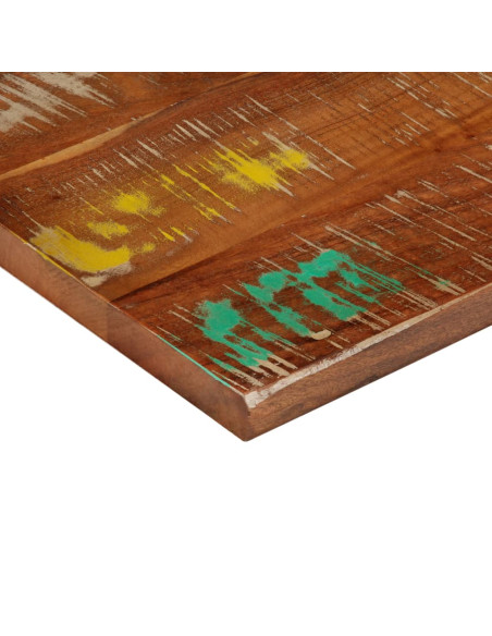 Piano per Tavolo 40x40x3,8 cm Quadrato Legno Massello di Acacia