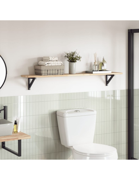 Piano per Tavolo 120x20x2 cm Rettangolare Legno Massello Acacia