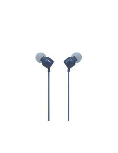 JBL Tune 110 Auricolare Cablato In-ear MUSICA Blu