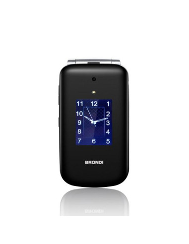 Brondi Amico Supervoice 7,11 cm (2.8") Nero Telefono per anziani