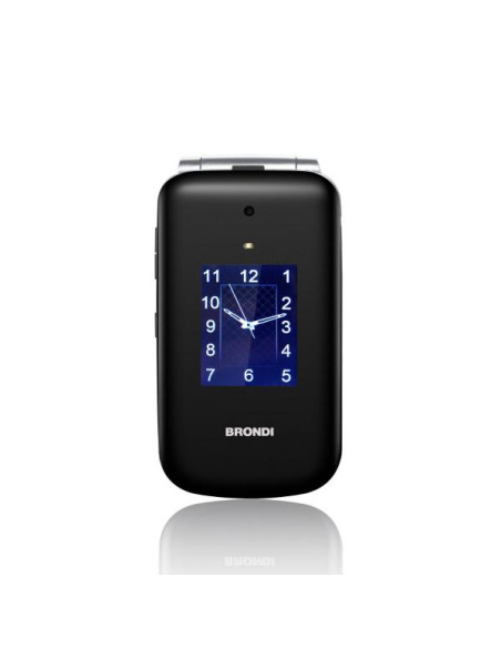 Brondi Amico Supervoice 7,11 cm (2.8") Nero Telefono per anziani