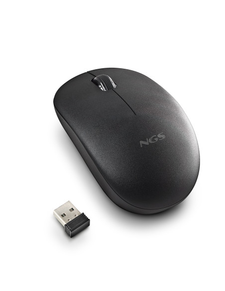 NGS FOG PRO mouse Ufficio Ambidestro RF Wireless Ottico 1000 DPI
