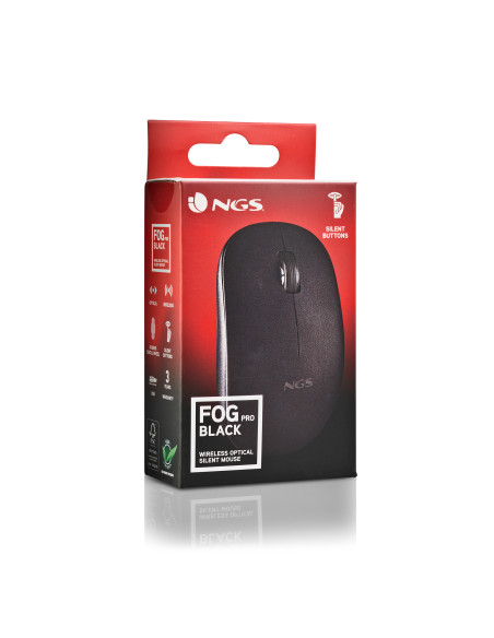 NGS FOG PRO mouse Ufficio Ambidestro RF Wireless Ottico 1000 DPI