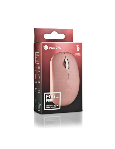 NGS FOG PRO mouse Ufficio Ambidestro RF Wireless Ottico 1000 DPI