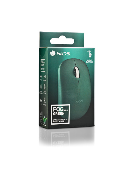 NGS FOG PRO mouse Ufficio Ambidestro RF Wireless Ottico 1000 DPI