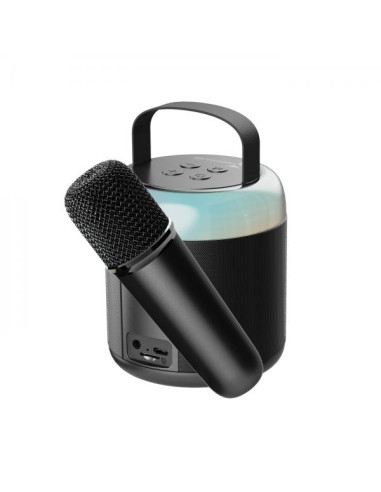 Techmade TM-K2-BK altoparlante portatile e per feste Altoparlante da festa Nero 5 W