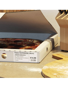 Brother DK-11208 nastro per etichettatrice Nero su bianco 2