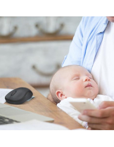 Logitech M220 SILENT Mouse Wireless, 2,4 GHz con Ricevitore USB, Tracciamento Ottico 1000 DPI, Durata Batteria di 18 Mesi, Ambid 2