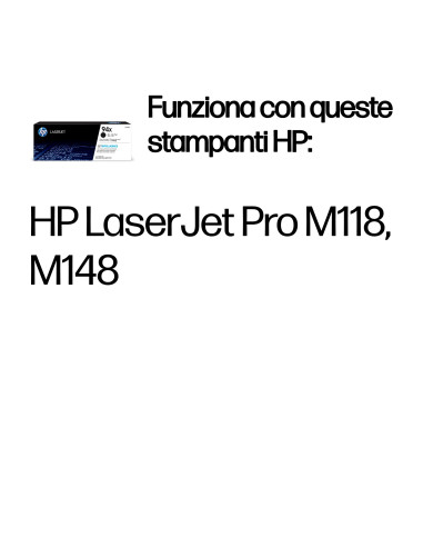HP Cartuccia toner nero originale LaserJet 94X ad alta capacità