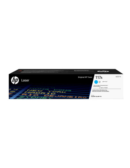 HP Cartuccia toner ciano per stampante laser originale 117A