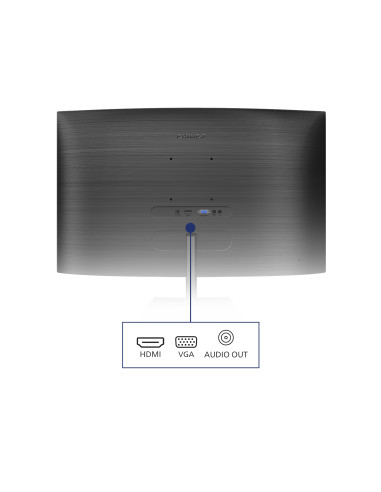 Philips E Line 241E1SCA/00 Monitor PC 59,9 cm (23.6") 1920 x 1080 Pixel Full HD LCD Nero