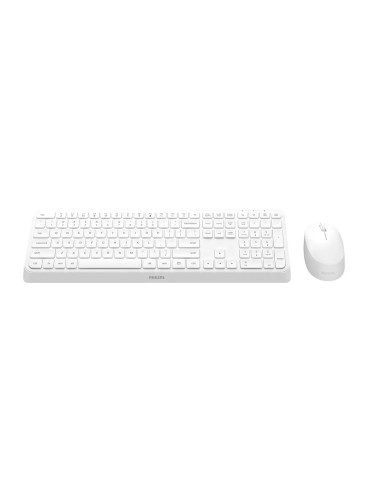 Philips Serie 3000 SPT6307W/34 tastiera Mouse incluso Universale RF Wireless QWERTY Inglese Bianco