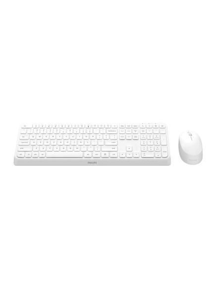 Philips Serie 3000 SPT6307W/34 tastiera Mouse incluso Universale RF Wireless QWERTY Inglese Bianco
