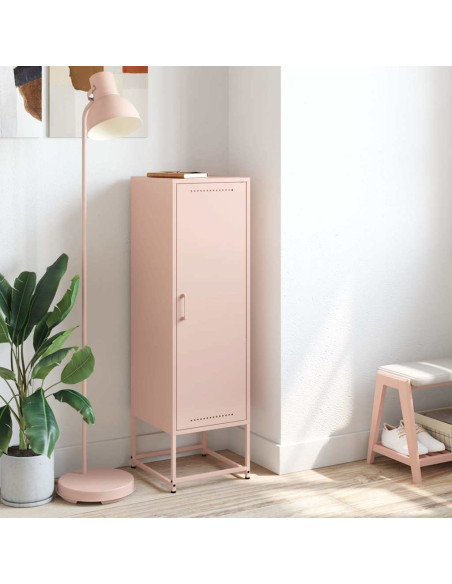Credenza Rosa 36x39x123 cm in Acciaio