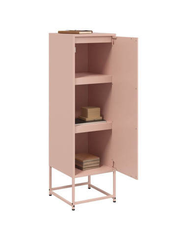 Credenza Rosa 36x39x123 cm in Acciaio