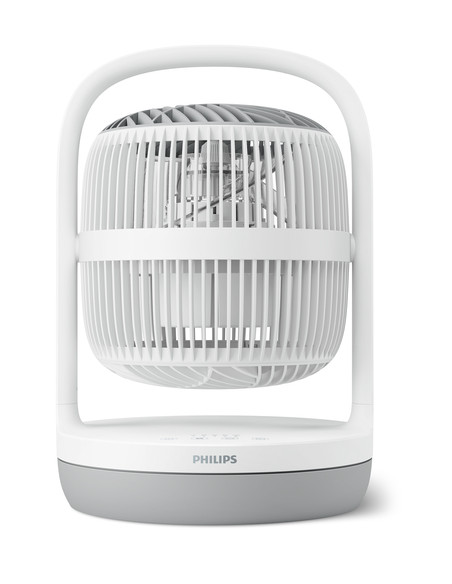 Philips Serie 2000 Ventilatore da tavolo CX2050/00, Flusso d'aria 738 m³/h, Ultra silenzioso 23db