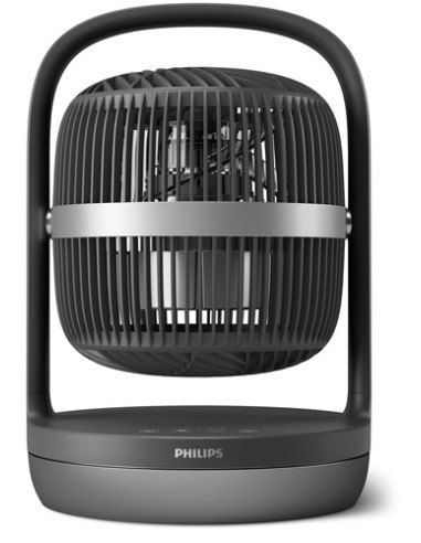 Philips Serie 3000 Ventilatore da tavolo CX3050/01, Flusso d'aria 738 m³/h, Ultra silenzioso 23db
