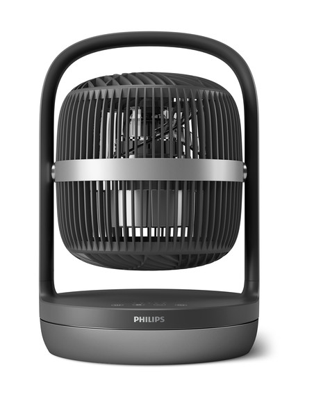 Philips Serie 3000 Ventilatore da tavolo CX3050/01, Flusso d'aria 738 m³/h, Ultra silenzioso 23db