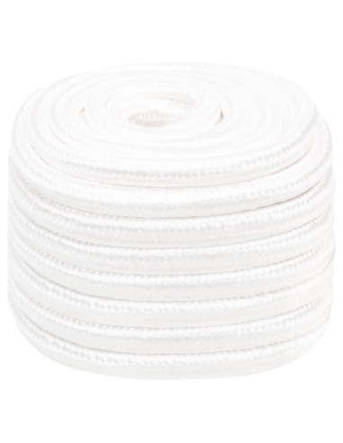 Corda per barca Completamente Bianca 20 mm 25 m in Polipropilene