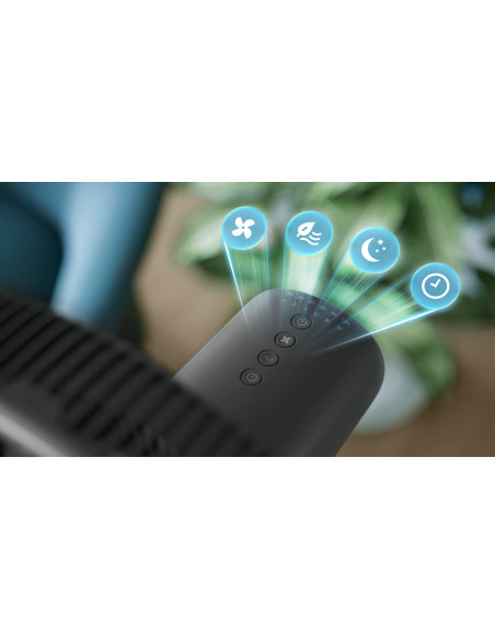 Philips Serie 3000 Ventilatore a piedistallo CX3550/01, Flusso d'aria 2562 m³/h, Ultra silenzioso 19db