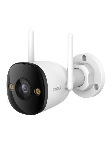Imou Bullet 3 5MP/3K da esterno. Visione notturna Full Color, Rilevamento Umano con Faretto e Sirena, Audio Bidirezionale, ottic