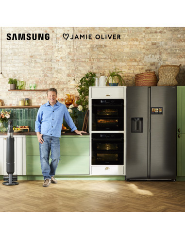 Samsung NZ64B5066KK Piano cottura a induzione 60cm Slim Fit Doppia Flex Zone 4 zone cottura Limitatore di potenza WiFi