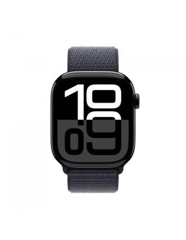 Apple Watch Series 10 Serie 10 GPS 46mm Cassa in Alluminio color Jet Black con Sport Loop
