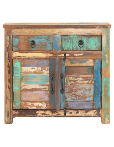 Credenza 70x35x65 cm in Legno Massello di Recupero