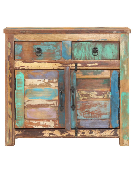 Credenza 70x35x65 cm in Legno Massello di Recupero