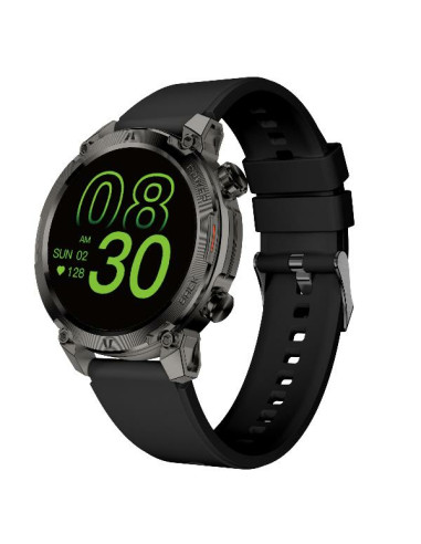 Nilox NXSWTRAILROUND smartwatch e orologio sportivo 3,53 cm (1.39") Digitale 360 x 360 Pixel Touch screen Nero
