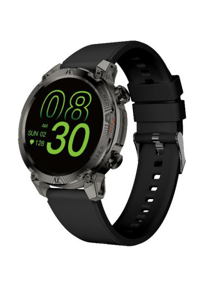 Nilox NXSWTRAILROUND smartwatch e orologio sportivo 3,53 cm (1.39") Digitale 360 x 360 Pixel Touch screen Nero