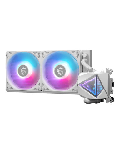 MSI MAG Coreliquid I240 Processore Kit di raffreddamento a liquido 12 cm Bianco 1 pz