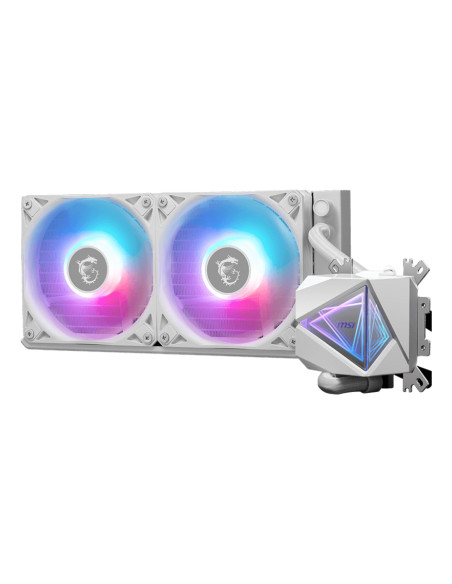MSI MAG Coreliquid I240 Processore Kit di raffreddamento a liquido 12 cm Bianco 1 pz