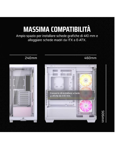 3500X ARGB TEMPEREDGLASS MIDTOWER W