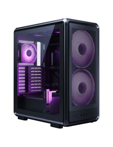 COOLER MASTER FRAME 500 MESH ARGB BLACK  MB ATX/MAATX  MIITX MODULARE  3 VENTOLE 2x200MM FRONT  1x12