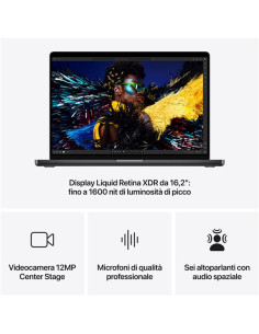 MBP 16" M4 14C/20C GPU/48G/512G BLK 2