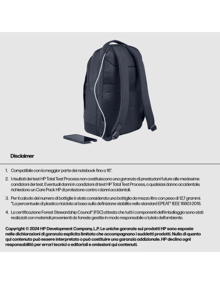 HP Zaino per notebook Everyday 16"